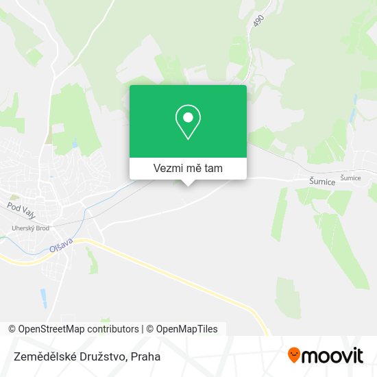 Zemědělské Družstvo mapa