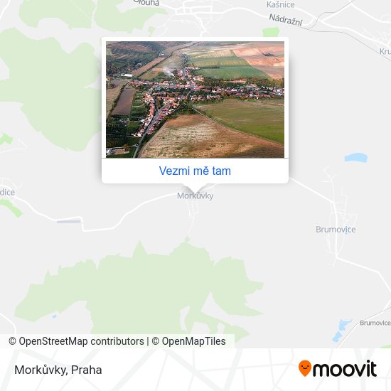 Morkůvky mapa