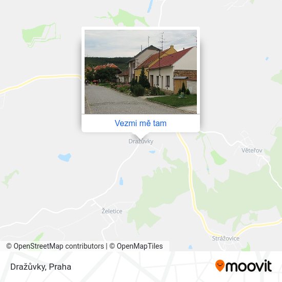 Dražůvky mapa