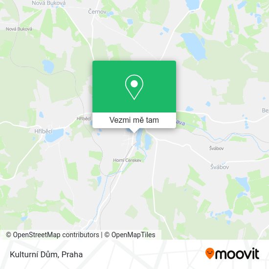 Kulturní Dům mapa