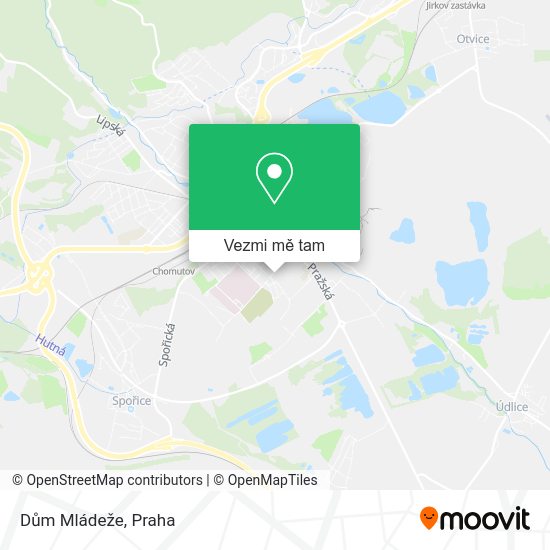 Dům Mládeže mapa