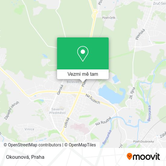 Okounová mapa