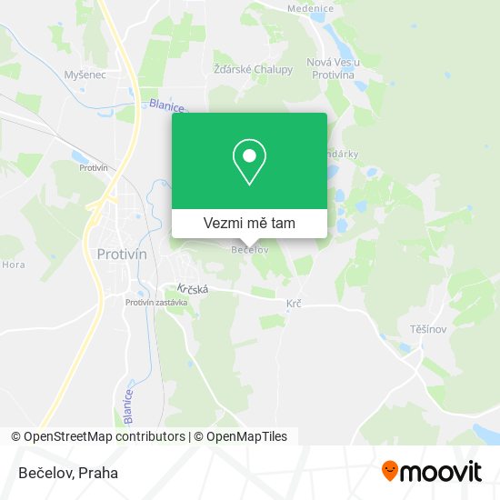Bečelov mapa