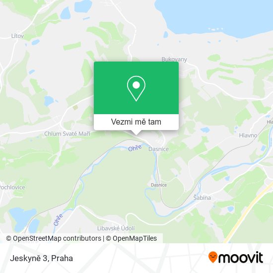 Jeskyně 3 mapa