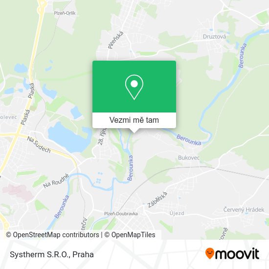 Systherm S.R.O. mapa