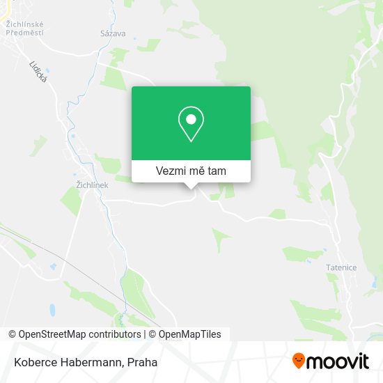 Koberce Habermann mapa