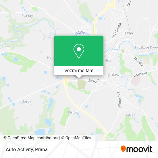Auto Activity mapa