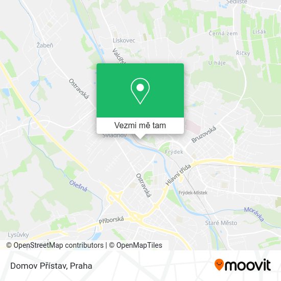 Domov Přístav mapa