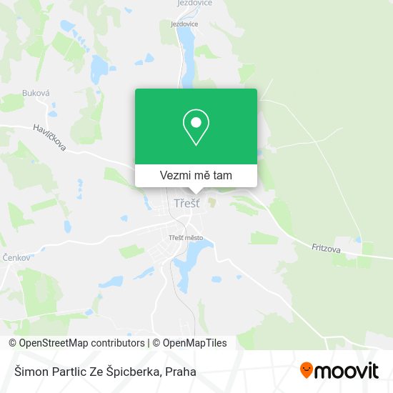 Šimon Partlic Ze Špicberka mapa