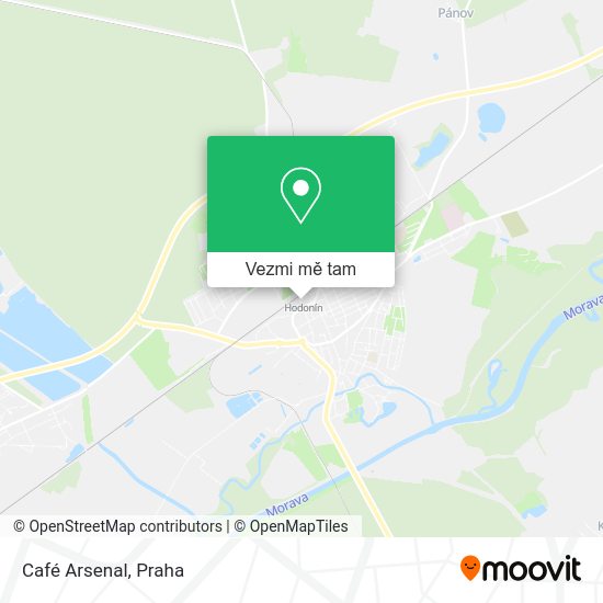Café Arsenal mapa