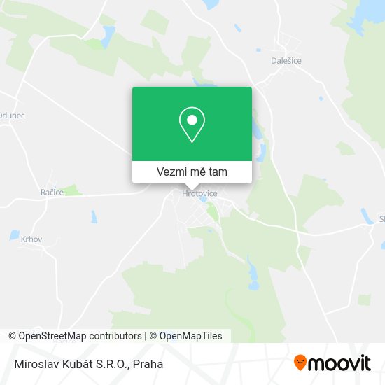 Miroslav Kubát S.R.O. mapa