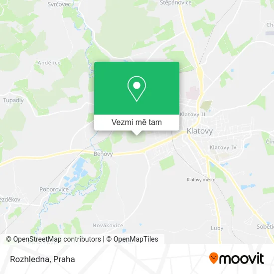 Rozhledna mapa
