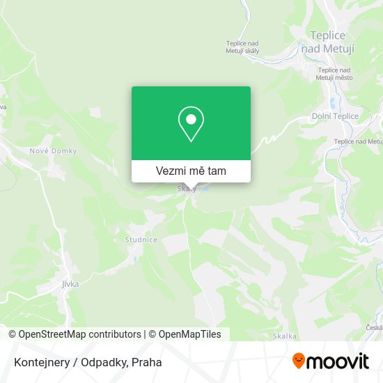 Kontejnery / Odpadky mapa