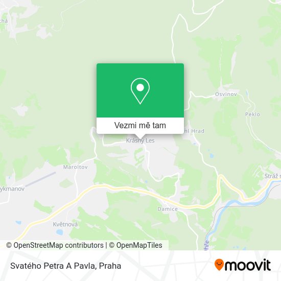 Svatého Petra A Pavla mapa