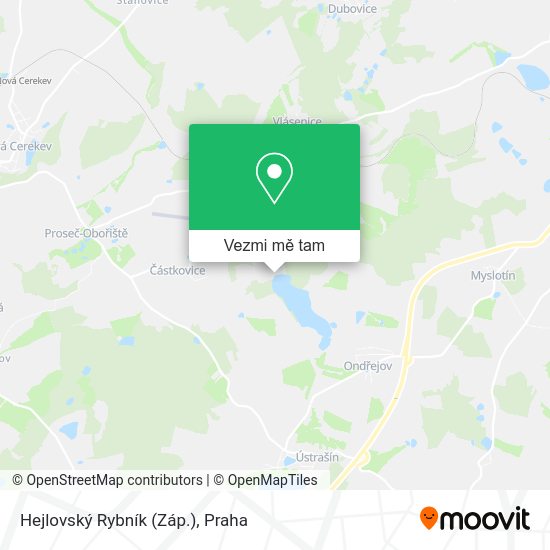 Hejlovský Rybník (Záp.) mapa
