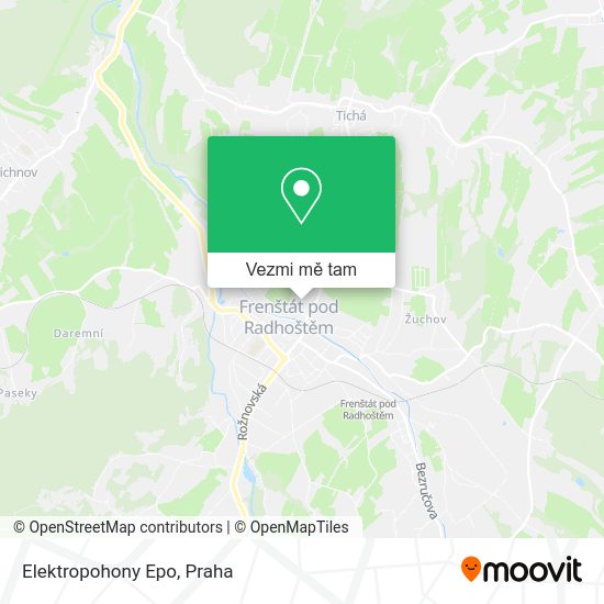 Elektropohony Epo mapa
