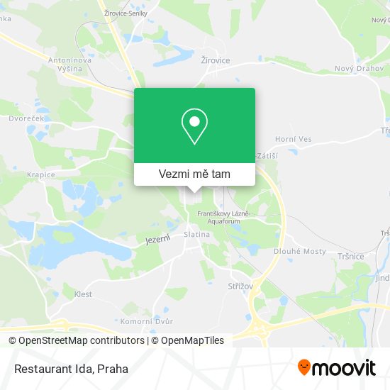 Restaurant Ida mapa