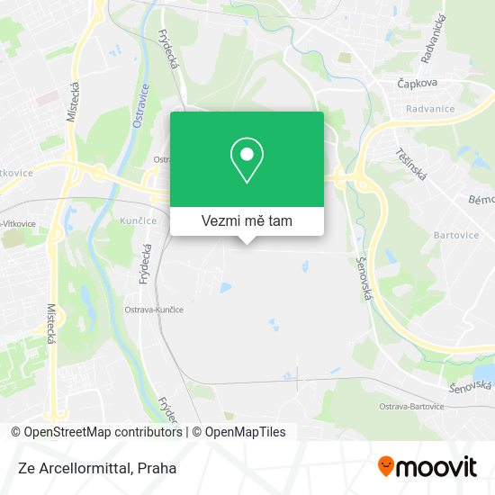 Ze Arcellormittal mapa