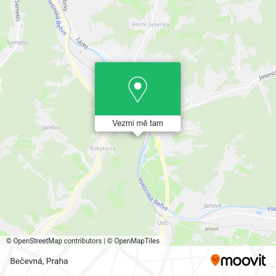 Bečevná mapa