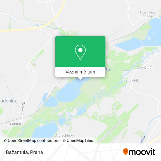 Bažantula mapa
