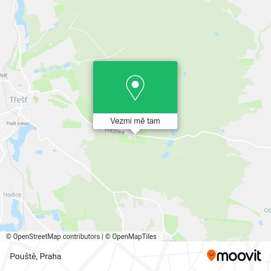 Pouště mapa