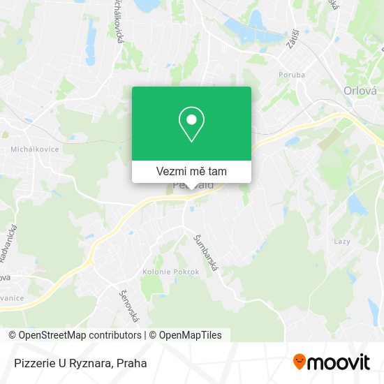 Pizzerie U Ryznara mapa