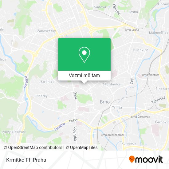 Krmítko Ff mapa