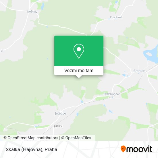Skalka (Hájovna) mapa