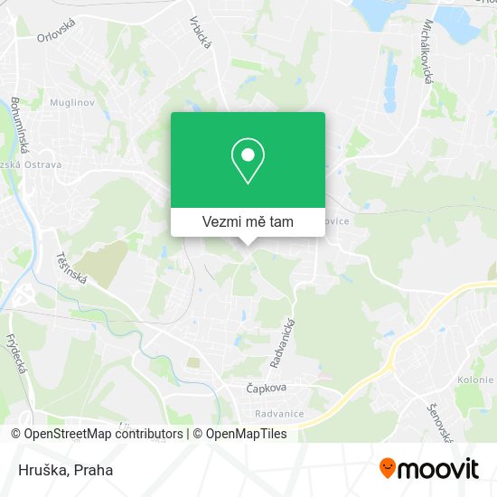 Hruška mapa