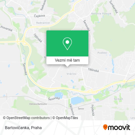 Bartovičanka mapa