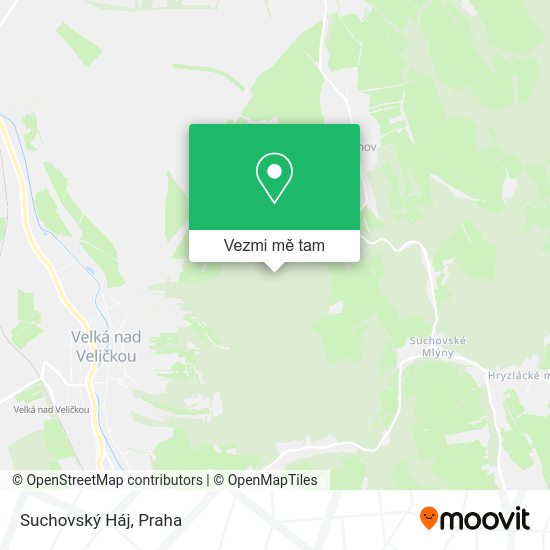 Suchovský Háj mapa