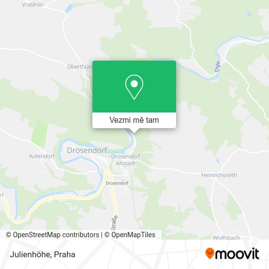 Julienhöhe mapa