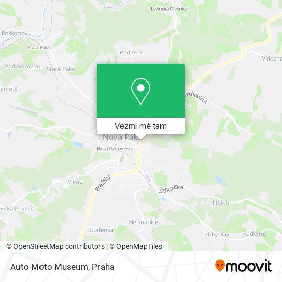 Auto-Moto Museum mapa