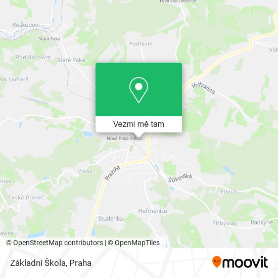 Základní Škola mapa