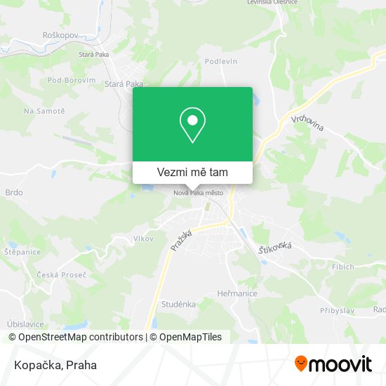 Kopačka mapa