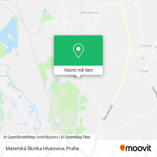 Mateřská Školka Hlušovice mapa