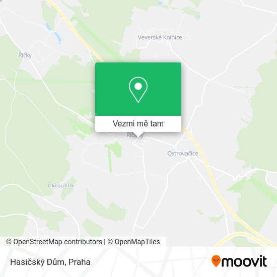Hasičský Dům mapa