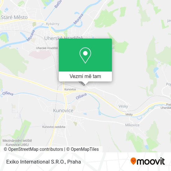 Exiko International S.R.O. mapa