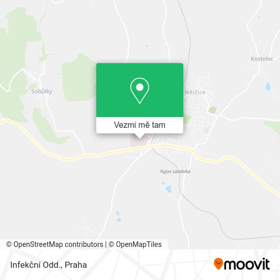 Infekční Odd. mapa