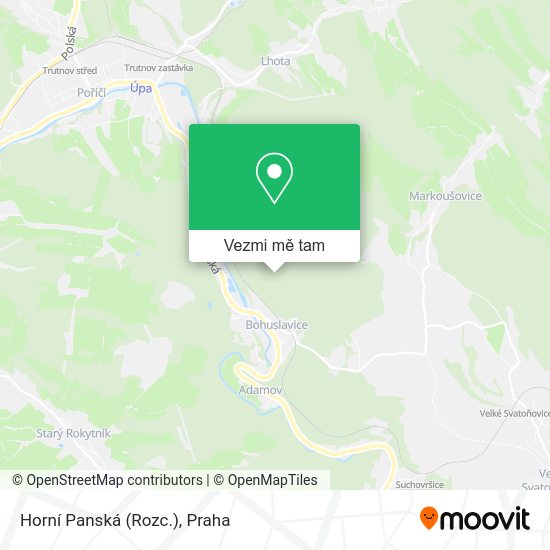 Horní Panská (Rozc.) mapa