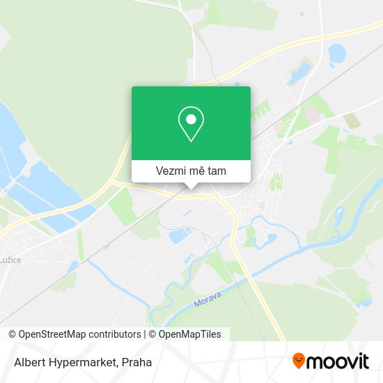 Albert Hypermarket mapa