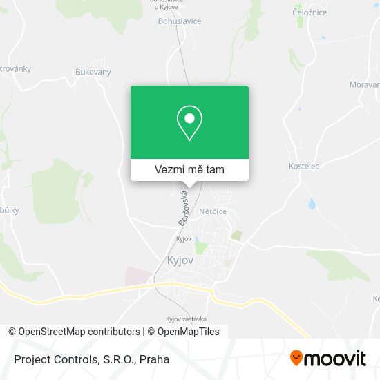 Project Controls, S.R.O. mapa