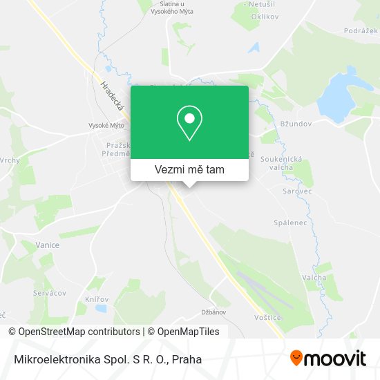 Mikroelektronika Spol. S R. O. mapa