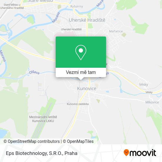 Eps Biotechnology, S.R.O. mapa