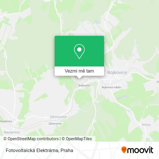 Fotovoltaická Elektrárna mapa