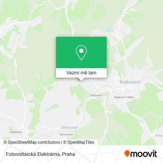 Fotovoltaická Elektrárna mapa