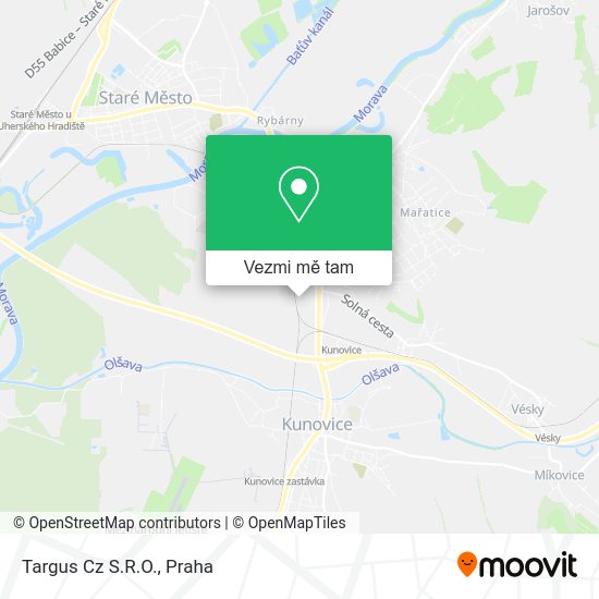 Targus Cz S.R.O. mapa