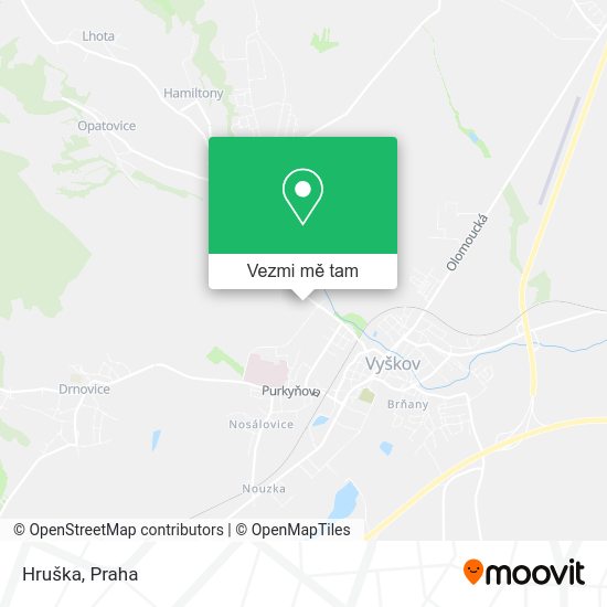Hruška mapa