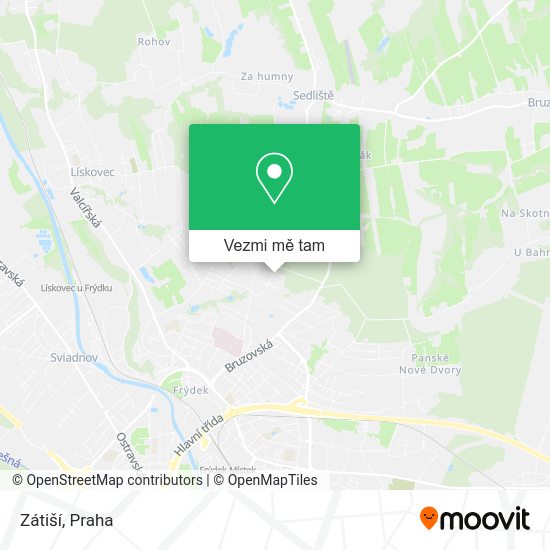 Zátiší mapa
