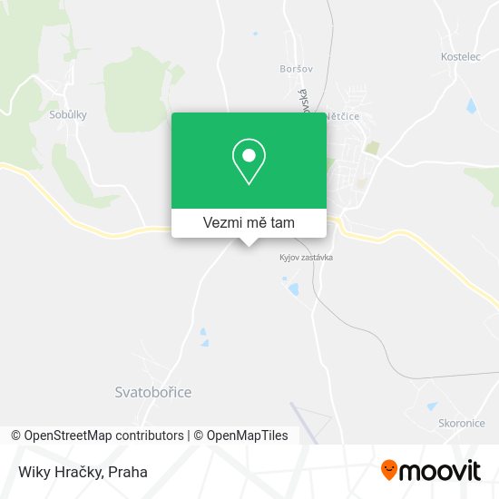 Wiky Hračky mapa